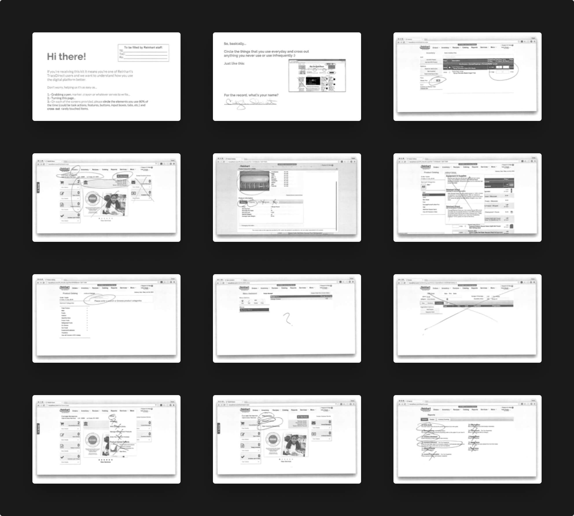 Reinhart Frequency of Use Analysis